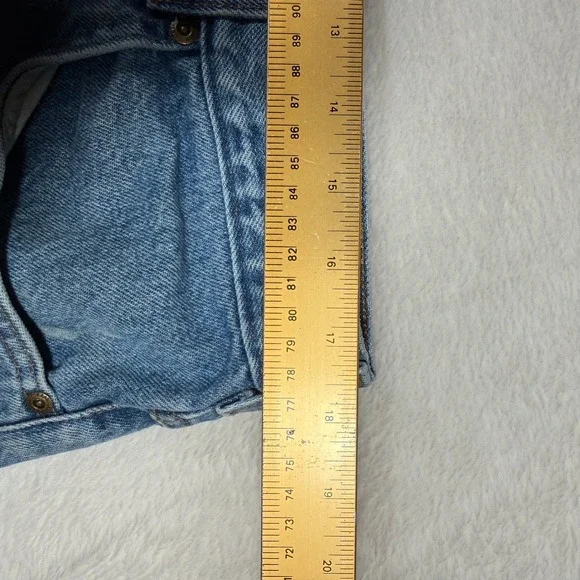 Carhartt B17 STW Mens 38x30 Relaxed Fit Straight Leg Denim Work Jeans Blue - Picture 8 of 13